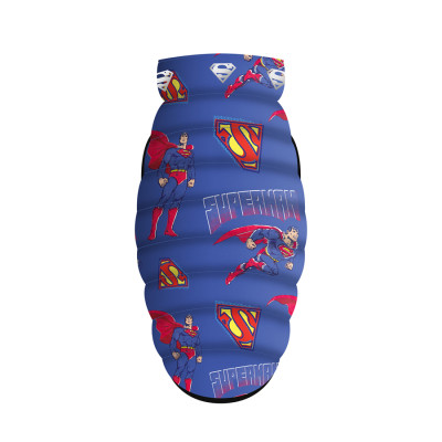 Курточка для тварин WAUDOG Clothes двостороння, &quot;Сила Супермена&quot; M47 (409-1079)
