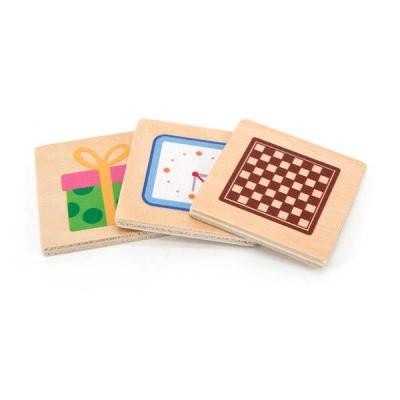 Розвиваюча іграшка Viga Toys Дерев&#039;яний пазл-гра Вивчаємо форми (44506)