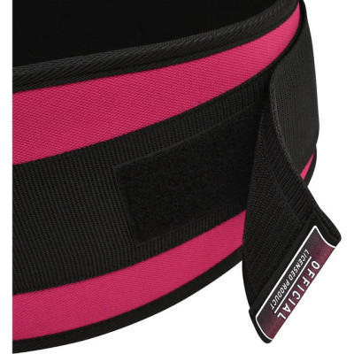 Атлетичний пояс RDX RX3 EVA Curve неопреновий Sharp Pink XS (WBE-RX3SP-XS)