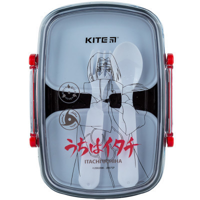 Ланч-бокс дитячий Kite Naruto з наповненням 750 мл (NR24-181)