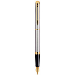 Ручка пір'яна Waterman HEMISPHERE S/S GT  FP F (12 010)