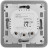 Розумний вимикач Ajax LightSwitch 1-gang чорна