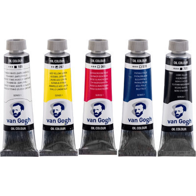 Олійні фарби Royal Talens Van Gogh Primary 5 x 40 мл (8712079498429)