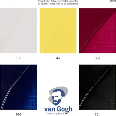 Олійні фарби Royal Talens Van Gogh Primary 5 x 40 мл (8712079498429)