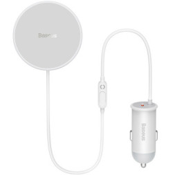 Універсальний автотримач Baseus CW01 Magnetic Wireless 40W (SUCX040102)