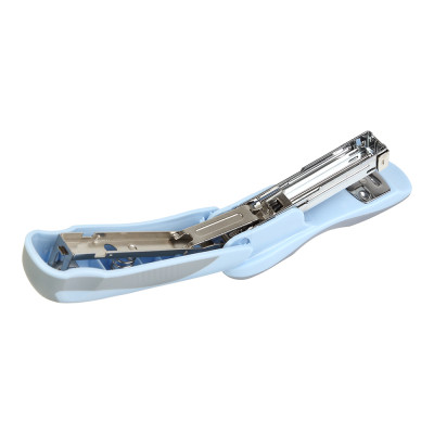 Степлер Buromax пластиковий PASTEL, 20 аркушів, (скоби №24, 26), 111 х 62 х 32 мм, блакитний (BM.4215-14)