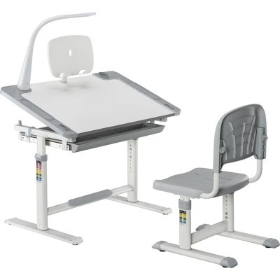 Парта зі стільцем Cubby Lupin Grey (Lupin grey KIDS FURNITURE)