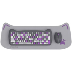 Комплект Canyon HSET-W6 Kitty Edition Wireless UA Violet (CNS-HSETW6VT)