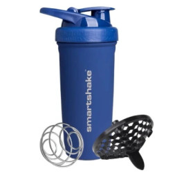 Шейкер спортивний SmartShake Reforce Stainless Steel 30oz/900ml Navy Blue (11153101)