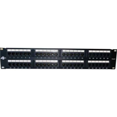 Патч-панель Atcom 19&quot; 48 портов UTP cat.6 (P6048)