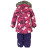 Комплект верхнього одягу дитячий Huppa NOVALLA 45020030 фуксія з принтом/темно-ліловий 98 (4741468729558)