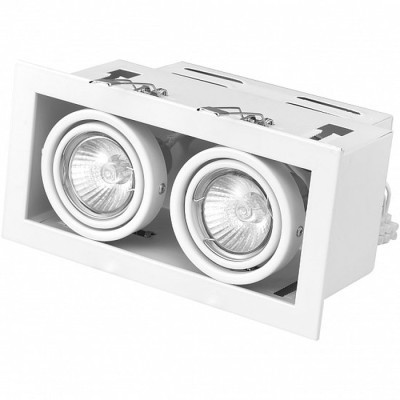 Світильник точковий Eurolamp LED GU10x2 white (LHK2-LED-GU10(white))
