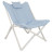 Крісло складане Bo-Camp Gordes L Pastel Blue (1200371) (DAS303256)