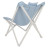 Крісло складане Bo-Camp Gordes L Pastel Blue (1200371) (DAS303256)
