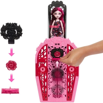 Лялька Monster High Набір-сюрприз Жахо-секрети Дракулори серії Цвіт та темрява (HYT72)