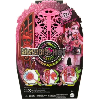Лялька Monster High Набір-сюрприз Жахо-секрети Дракулори серії Цвіт та темрява (HYT72)