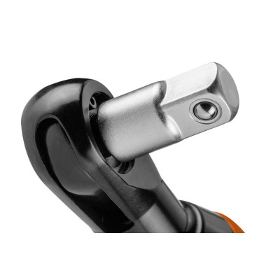 Гайковерт Neo Tools кутовий Energy+ 18V, 250об/хв, 60Нм, 3/8&quot;, адаптер 1/2&quot; (без АКБ та ЗП) (04-603)