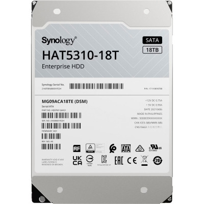 Жорсткий диск для сервера Synology 3.5&quot; 18TБ SATA 7200 (HAT5310-18T)