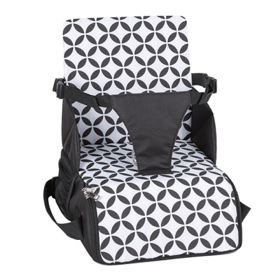 Стілець для годування FreeON портативний Fold and Go Black/white (48709)
