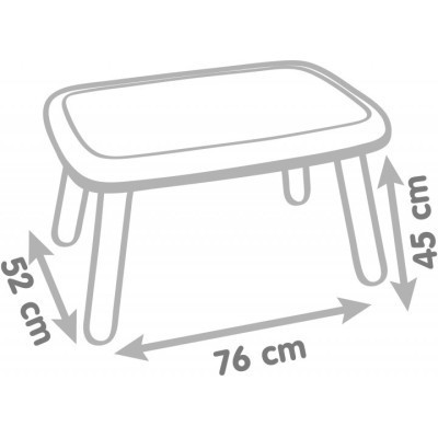 Дитячий стіл Smoby Салатово-бежевий (880406)