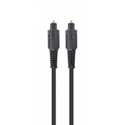 Кабель мультимедійний Optical Toslink M-M 1m black Cablexpert (CC-OPT-1M)