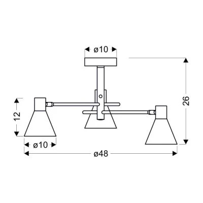 Люстра Candellux LESS (33-70975)