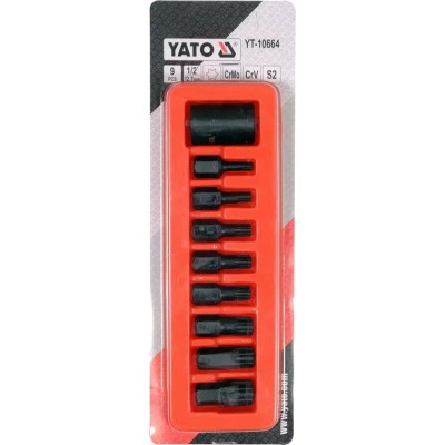 Набір головок Yato YT-10664