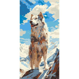 Картина по номерам ArtCraft На вершині 40х80 см (11543-AC)