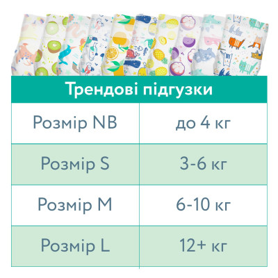 Підгузки Offspring Dinoland Розмір M 6-10 кг 42 шт (DP-OI-FAT-M42P-DNL)