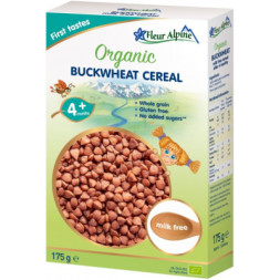 Дитяча каша Fleur Alpine Organic Buckwheat Гречана 175 г (4779050670117)