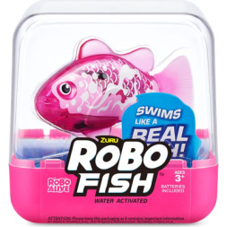 Інтерактивна іграшка Pets &amp; Robo Alive S3 - Роборибка (рожева) (7191-6)