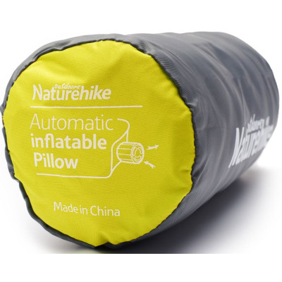 Туристична подушка Naturehike Sponge Automatic NH17A001-L Yellow (6927595777404)