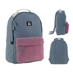 Рюкзак шкільний GoPack Education Teens 147 темно-сірий (GO25-147M-3)