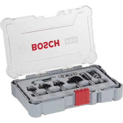 Набір фрез Bosch Professional кромкових фасонних, 8мм, 6шт (2.607.017.469)