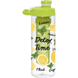 Пляшка для води Herevin Strawberry Detox Twist 0.65 л (161568-002)