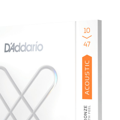 Струни для гітари D&#039;Addario XS Phosphor Bronze Extra Light (10-47) (XSAPB1047)