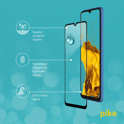 Скло захисне Piko Full Glue Xiaomi Redmi 10C (1283126527180)