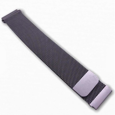 Ремінець до смарт-годинника BeCover Milanese Style для Samsung Galaxy (20mm)/Watch 5/ Watch 4.../Gear S2 Classic/Gear Sport Gray (707673)