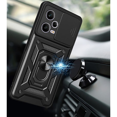 Чохол до мобільного телефона BeCover Military Xiaomi Redmi Note 12 Pro 5G Black (709159)