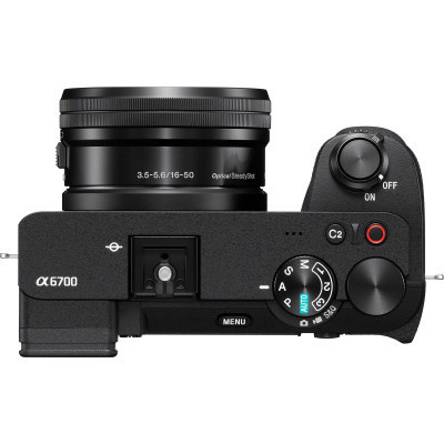 Цифровий фотоапарат Sony Alpha 6700 kit 16-50mm Black (ILCE6700LB.CEC)