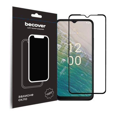Скло захисне BeCover Nokia C32 Black (709739)