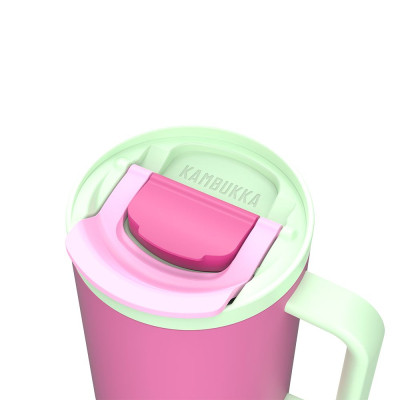 Термокружка Kambukka Rio Bubblegum Mint 950 мл Рожева з м&#039;ятним (11-08004)