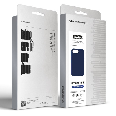 Чохол до мобільного телефона Armorstandart ICON2 MagSafe Apple iPhone 16e Midnight Blue (ARM83968)