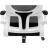 Офісне крісло GT Racer X-5728 White/Black