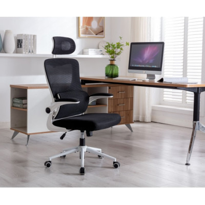 Офісне крісло GT Racer X-5728 White/Black