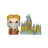 Фігурка Funko Pop серії Гаррі Поттер - Town - Дамблдор з Гоґвортсом (57369)