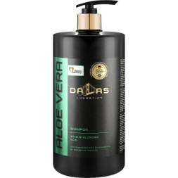 Шампунь Dalas Cosmetics Aloe Vera Shampoo З гіалуроновою кислотою та соком алое 1000 г (4262396141491)