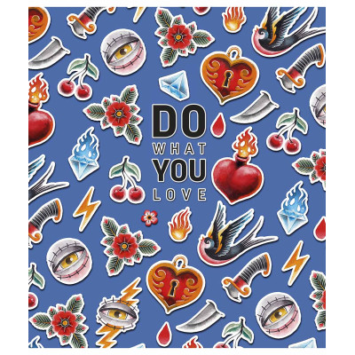 Зошит Школярик Do what you love 48 аркушів лінія (048-3311L)