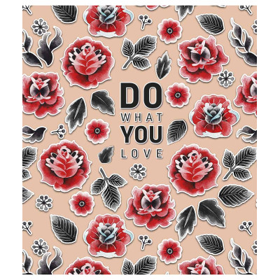 Зошит Школярик Do what you love 48 аркушів лінія (048-3311L)