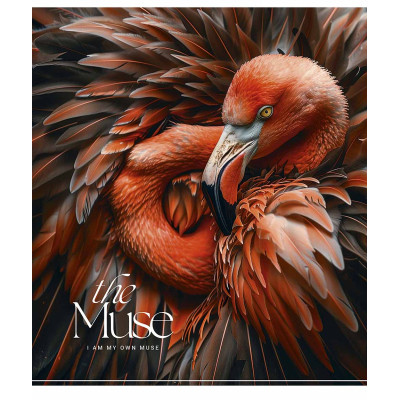 Зошит Школярик THE MUSE 96 аркушів клітинка (096-3444K)